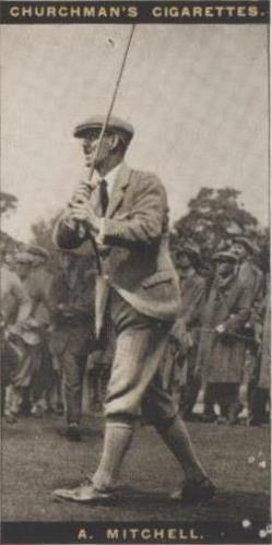1927 Churchman's Famous Golfers - Abe Mitchell #31
