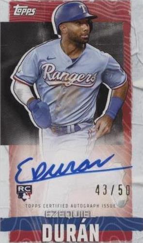 2023 Topps Rip - Ezequiel Duran #TRA-ED
