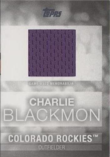 2020 Topps - Charlie Blackmon #MLM-CB
