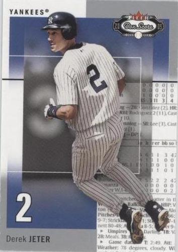 2003 Fleer Box Score - Derek Jeter #28 CM