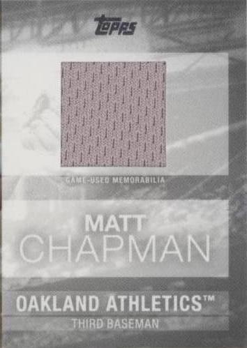 2020 Topps Update Series - Matt Chapman #MLM-MCH