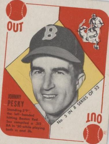 1951 Topps - Johnny Pesky #5