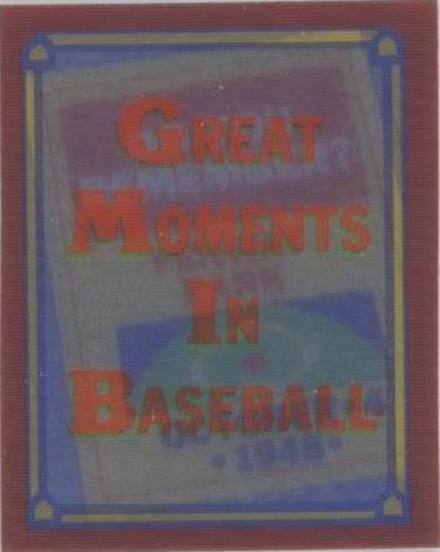 1988 Score - Lou Boudreau #40