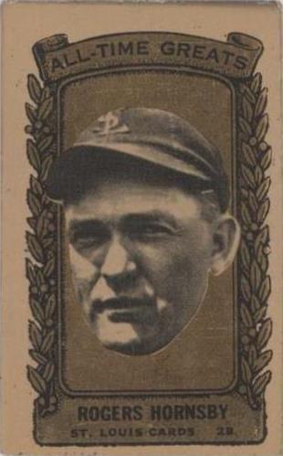 1963 Topps Bazooka - Rogers Hornsby #32