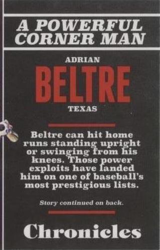 2017 Panini Chronicles - Adrian Beltre #25