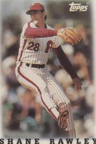 1988 Topps League Leaders Minis - Shane Rawley #65