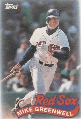 Topps League Leaders Minis 1989 - Mike Greenwell #48