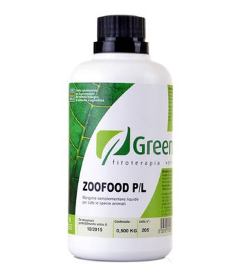 GREENVET ZOOFOOD P/L kg. 1 ORNITOLOGIA APPARATO RESPIRATORIO VOLATILI
