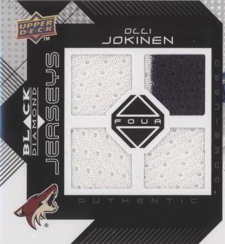 2008-09 Upper Deck Black Diamond - Olli Jokinen #BDJ-OJ
