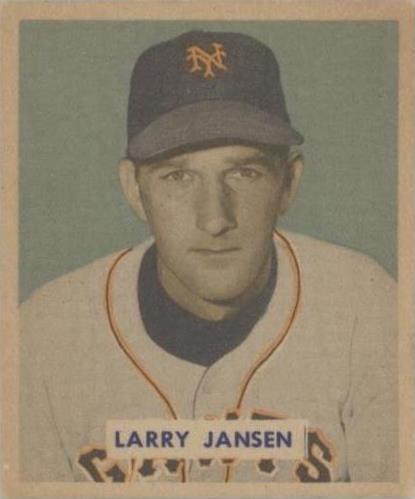 1949 Bowman - Larry Jansen #202