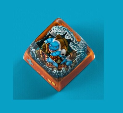 NEW! S-Craft Pokemon Artisan Keycap - Blastoise- (Cherry MX)