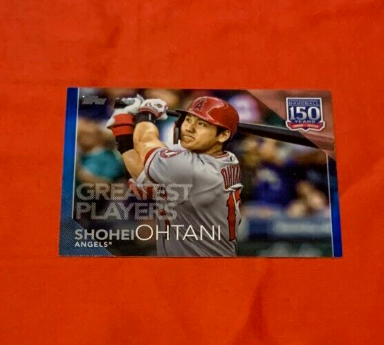 大谷翔平 Topps GREATEST PLAYERS #150-38　※わ 2019 Topps Update 150-38 Shohei Ohtani Greatest Players