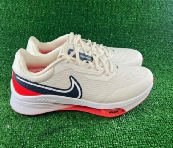 ナイキゴルフ AIR ZOOM INFINITY TOUR NEXT% 041 Men Nike Air Zoom Infinity Tour Next% Wide Golf Shoes White