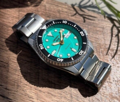 Seiko 5 sports SKX sports 38mm SBSA229 men s watch mechanical Green Japan NEW