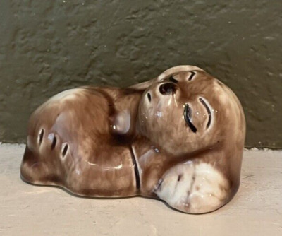 VINTAGE LICHTEN WARE (CHICAGO 1940-60s) - PUPPY DOG FIGURINE