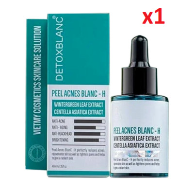 1x Tri mun duong da Detoxblanc Peel Acnes Blanc H Serum 40 ml