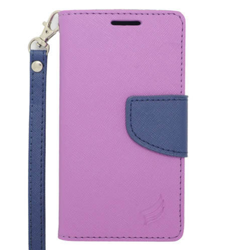Synthetic Leather Wallet Case for Samsung Galaxy Note 4