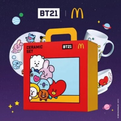 アイドルグッズ bt21 McDonald&#39;s BT21 X MC DONALDS FIGURE - A-KPOP