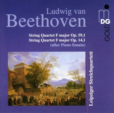 Leipziger Streichqua - String Quartets Op 59 1 & F Major [New CD]