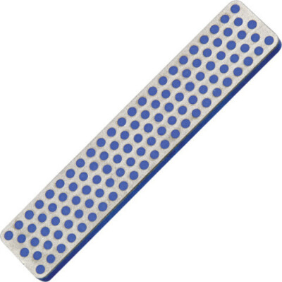DMT Coarse Diamond Stone A4C Measures 4 3/8'' x 7/8''. Blue, coarse grit. 325 mesh