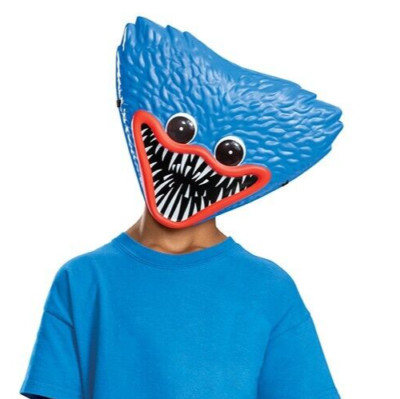Kids Poppy's Playhouse Huggy Wuggy Half Mask Plastic
