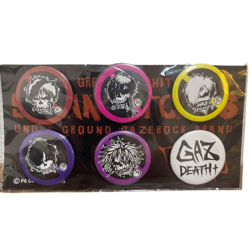 the GazettE Dainippon Heretic Geisha Can Badge Band Artist Goods from Japan
