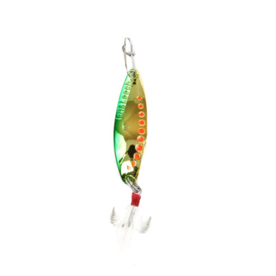 Clam  1/16 Leech Flutter Ice Spoons  (Perch)