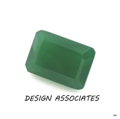 18x13 MM EMERALD CUT NATURAL GREEN ONYX  ALL NATURAL AAA