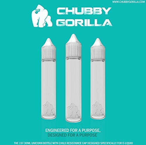 3000 Chubby Gorilla 30ML CRC Child Resistant Signature Unicorn Bottles 1000/Case