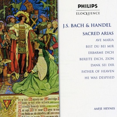J.S. Bach - Bach & Handel: Sacred Arias [New CD]