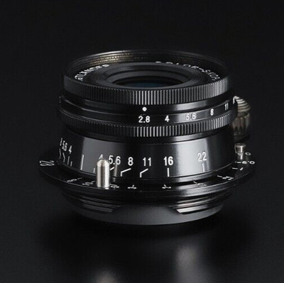 Voigtlander COLOR-SKOPAR 28mm F2.8 Aspherical L L39 Black Leica VM Manual lens