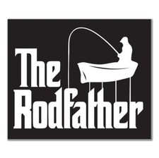 Download The Rodfather Black Vinyl Sticker - SELECT SIZE | eBay