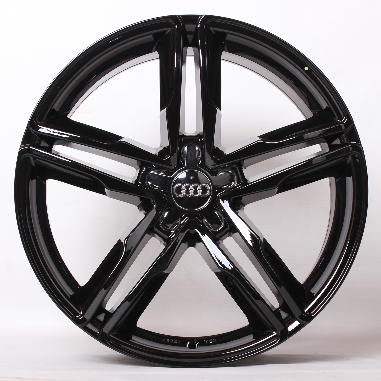 4x 17 Zoll Alufelgen für Audi A6 4F 4F1 Q3 8U 8U1 TT 8J WH11 Schwarz eBay