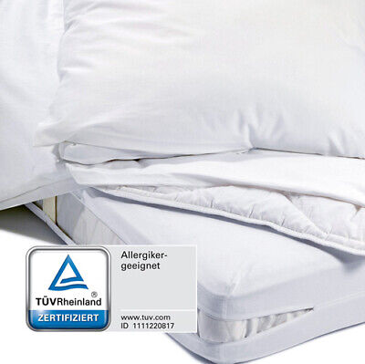 Allergiker Matratzenbezug 140x200x20cm - milbendichte Bettwäsche EVOLON Encasing