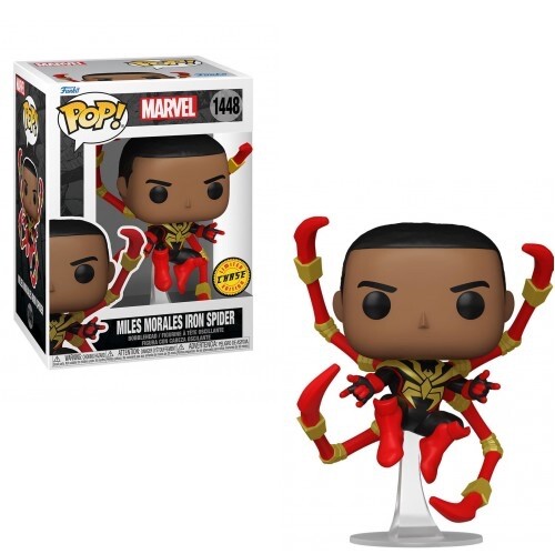Funko Pop! Marvel #1448 CHASE Spider-Man Miles Morales Iron