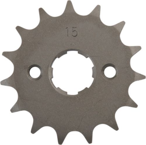 Parts Unlimited - 13144-030 - Steel Front Sprocket, 15T Parts Unlimited - 13144-030 - Steel Front Sprocket, 15T