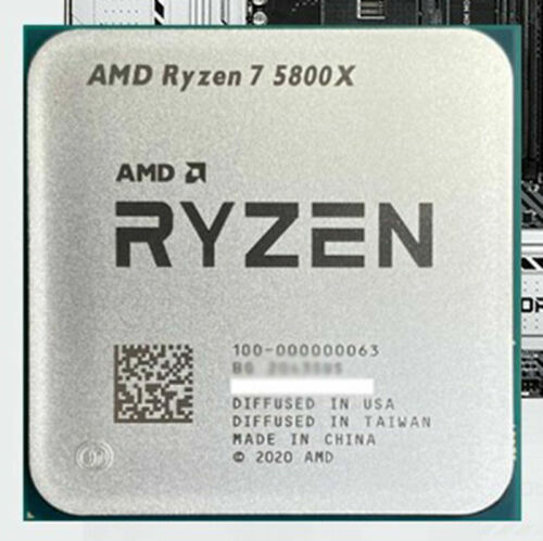 AMD Ryzen 7 5800X R7-5800X 3.8GHz 8Core 16Thr Socket AM4