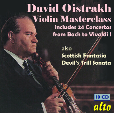 David Oistrakh - Violin Masterclass 24 Concertos from Bach to Vivaldi Other Key