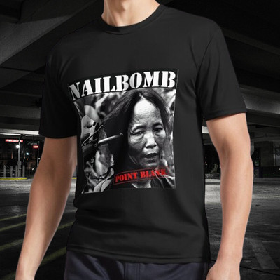New Shirt Nailbomb - Point Blank Logo T-Shirt Unisex Funny American Size S-5XL