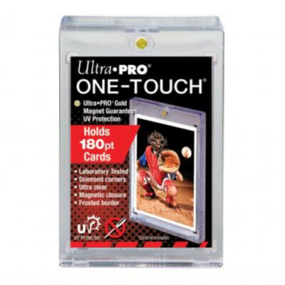 1X Ultra PRO-Clear-180 Pt One Touch Magnetic Card Holder for Thick Cards