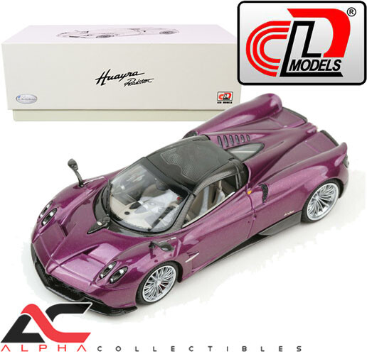 LCDMODELS　1/18　パガーニ　ウアイラR 1/18 パガーニ ウアイラR ブラックカーボン【LCD18012CB