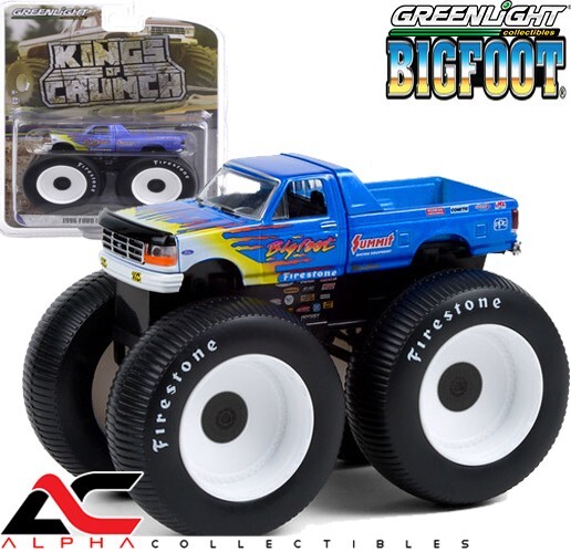 GreenLight　1996 FORD F-250 BIGFOOT #5 GREENLIGHT 49060F 1:64 1996 FORD F-250 BIGFOOT #5 DIRTY