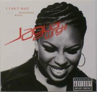 Jaguar Wright: I Can't Wait PROMO MUSIC AUDIO CD Bilal A