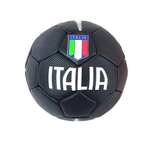 Mini Pallone Palla Da Calcio Italia Nero Football Bambini Gioco Misura CC-2 moc