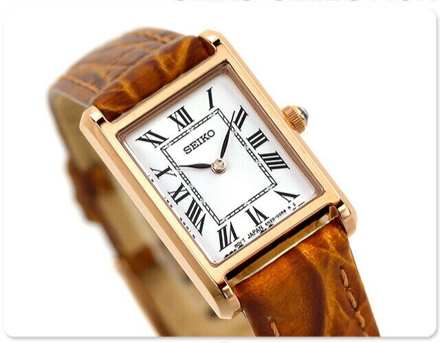 Pre-owned Seiko Selection Nano Universe Collaboration Sseh006 Watch Quartz Light Brown
