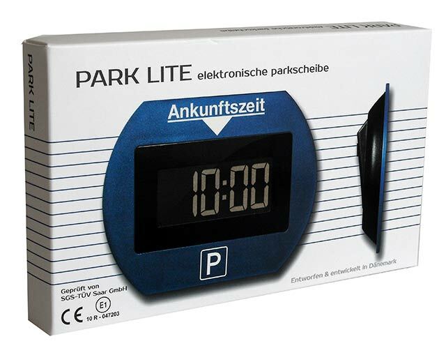 Needit PARK LITE elektronische Parkscheibe blau NEU und  OVP