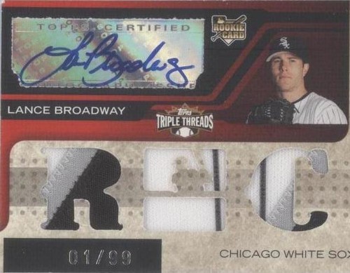 2008 Topps Triple Threads - Lance Broadway #153