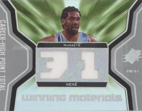 2007-08 SPx - Nene #WMJ-NH