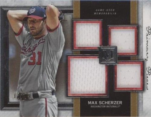 2020 Topps Museum Collection - Max Scherzer #SPQR-MSC