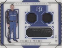2021 Panini National Treasures - Chris Buescher #TW-CB